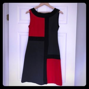 Ponte de roma Made in Italy color block dress